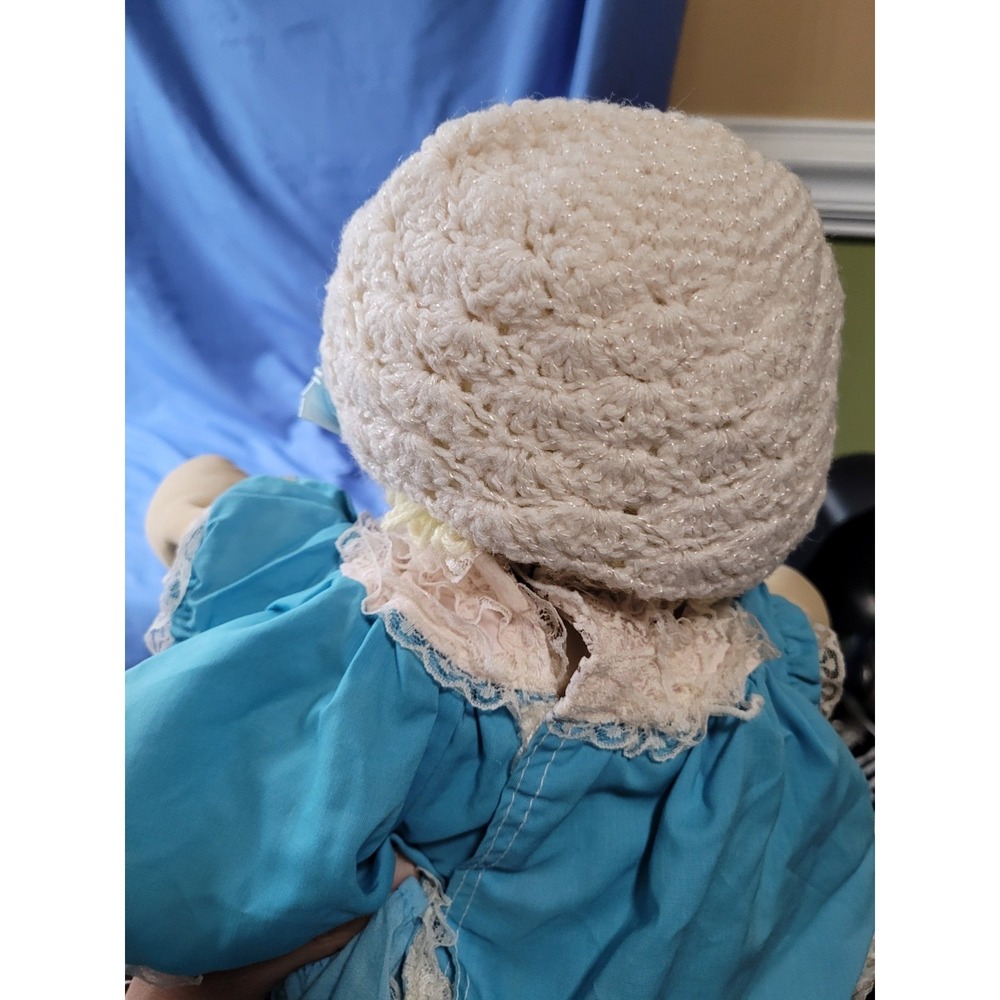 1983 Lemon Loop Xavier Roberts Cabbage Patch Doll Blue Eyes First Tooth - Picture 9 of 16